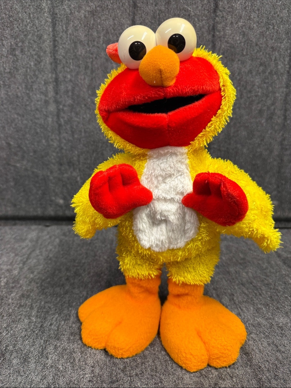 Fisher-Price Tickle me ELMO Yellow and Orange Plush Character